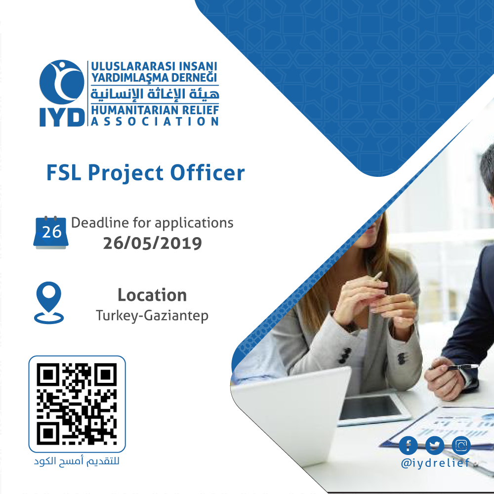 FSL54-EF_Project-Officer_Turkey_17-05-2019