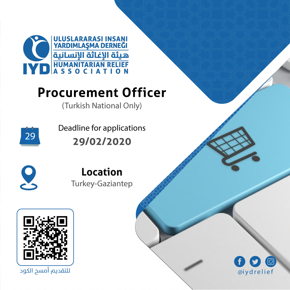 Procurement-Officer-Vacancy_Turkey_20-02-2020