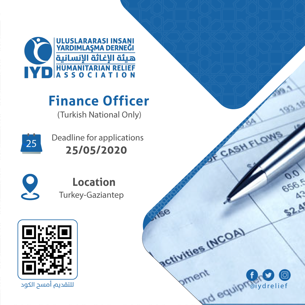 Finance-Officer-Vacancy_Turkey_16-05-2020
