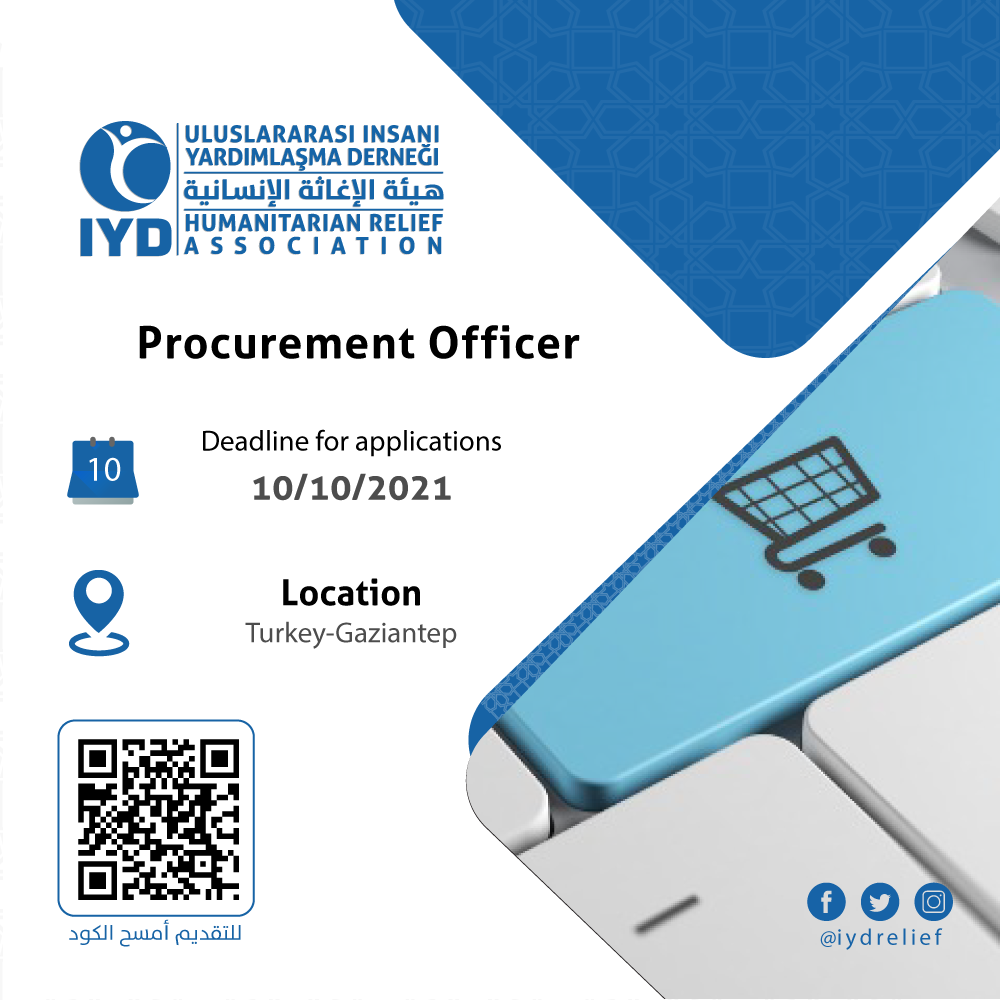 Procurement-Officer-Vacancy_Turkey_25-09-2021